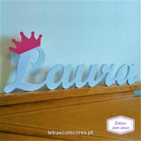 Nome com Coroa Letra Inicial