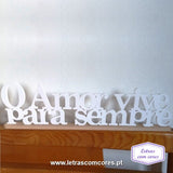 Frases Diversas (PVC e Base MDF)