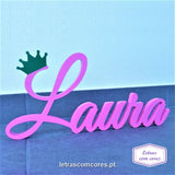 Nome com Coroa Letra Inicial