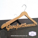 Cruzetas com 2 Nomes - 005 (Natural MDF)