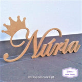 Nome com Coroa Letra Inicial