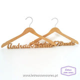 Cruzetas com 2 Nomes - 005 (Natural MDF)