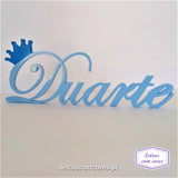 Nome com Coroa Letra Inicial