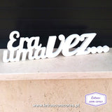 Era um  Vez - Modelo 4 (Branco)