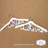 Cruzetas com 1 Nome - 018 (Pintura 2 Cores)