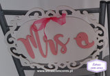 Placas Cadeira - Modelo 1 (Com pintura)