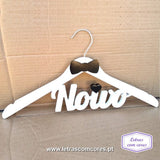 Cruzetas Noiva/Noivo - 014 (Pintura 2 Cores - Papillon)