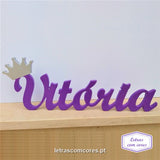 Nome com Coroa Letra Inicial