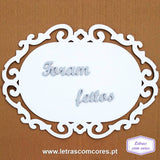 Placas Cadeira - Modelo 2 (Com pintura)