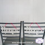 Placas Cadeira - Modelo 3 (Branco)