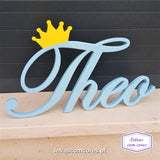 Nome com Coroa Letra Inicial