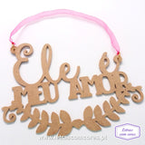 Placas Cadeira - Modelo 4 (Natual MDF)