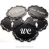 Placas Diversas - Modelo Vintage