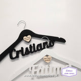 Cruzetas com 1 Nome - 006 (Pintura 2 Cores com Data)
