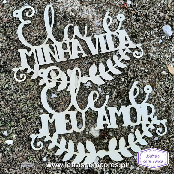 Placas Cadeira - Modelo 4 (Branco)