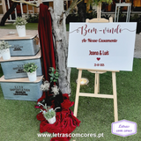 Placa Retangular - Modelo 2