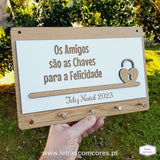 Coração com fechadura - Modelo 2