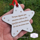 Bola Natal - Com Frase Personalizável