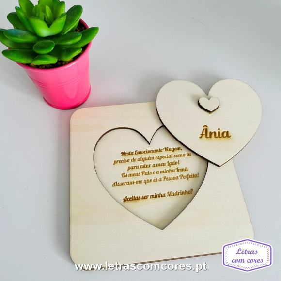 Lembrança Coração - Modelo 1