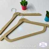 Cruzetas com 1 Nome - 021 (Natural MDF com Nome e Data)