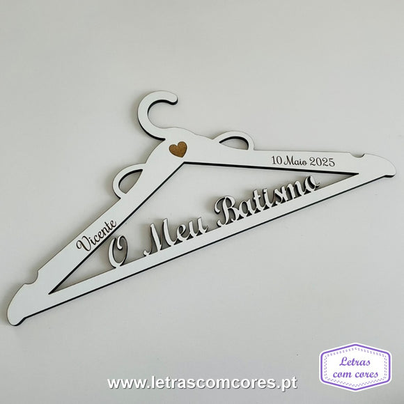 Cruzetas Modelos Económicos - 004 (Branco) - Coração