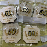Moldura Vintage com Número colado (Íman)
