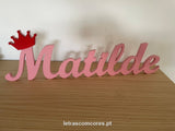 Nome com Coroa Letra Inicial