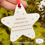 Bola Natal - Com Frase Personalizável