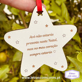 Bola Natal - Com Frase Personalizável