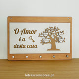 Árvore com Corações