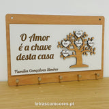 Árvore com Corações