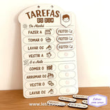 Quadro Tarefa para Criança