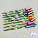 Lápis com Nome encaixável