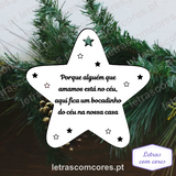 Bola Natal - Com Frase Personalizável