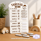 Quadro Tarefa para Criança