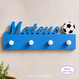 Nome com Bola Futebol no Final