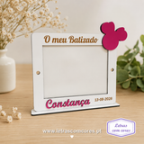Moldura com Cara Minnie
