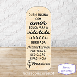 Separador de Livro - Modelo 2