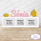Nome com Coroa no Início e corpo Princesa no Final