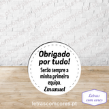 Circulo com Contorno Tracejado (Íman)