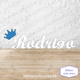 Nome com Coroa Letra Inicial