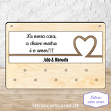 Coração com Linha - Modelo 2