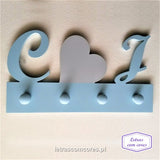 Iniciais com Coração ao centro