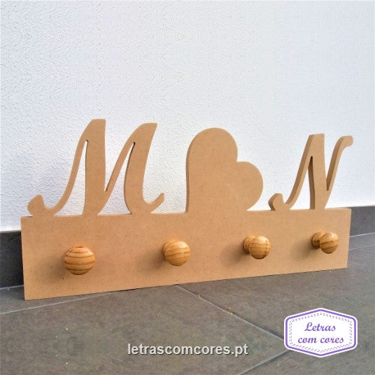 Iniciais com Coração ao centro