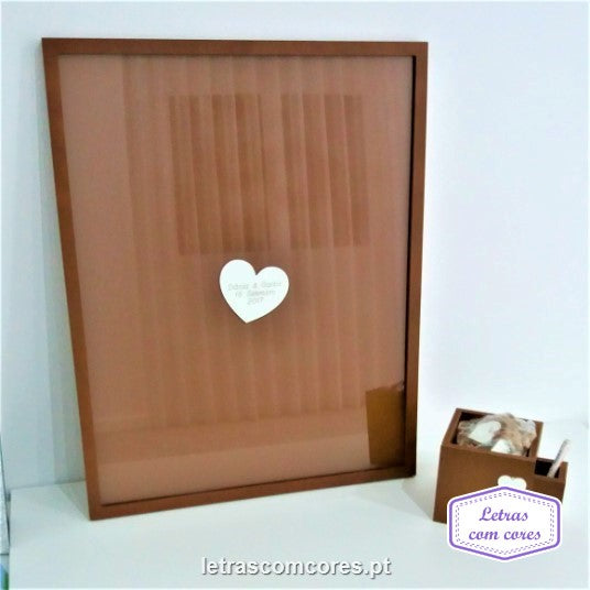 Simples com Coração Gravado