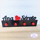 Nomes com Coração ao centro