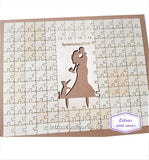 Puzzle Retangular com topo de bolo