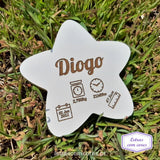 Estrela com Dados Nascimento