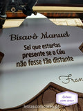 Estrela com Frase ou Dedicatória