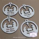 Bola Natal - Sagrada Família - Presépio